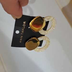 Acetate Loop Drop Earings